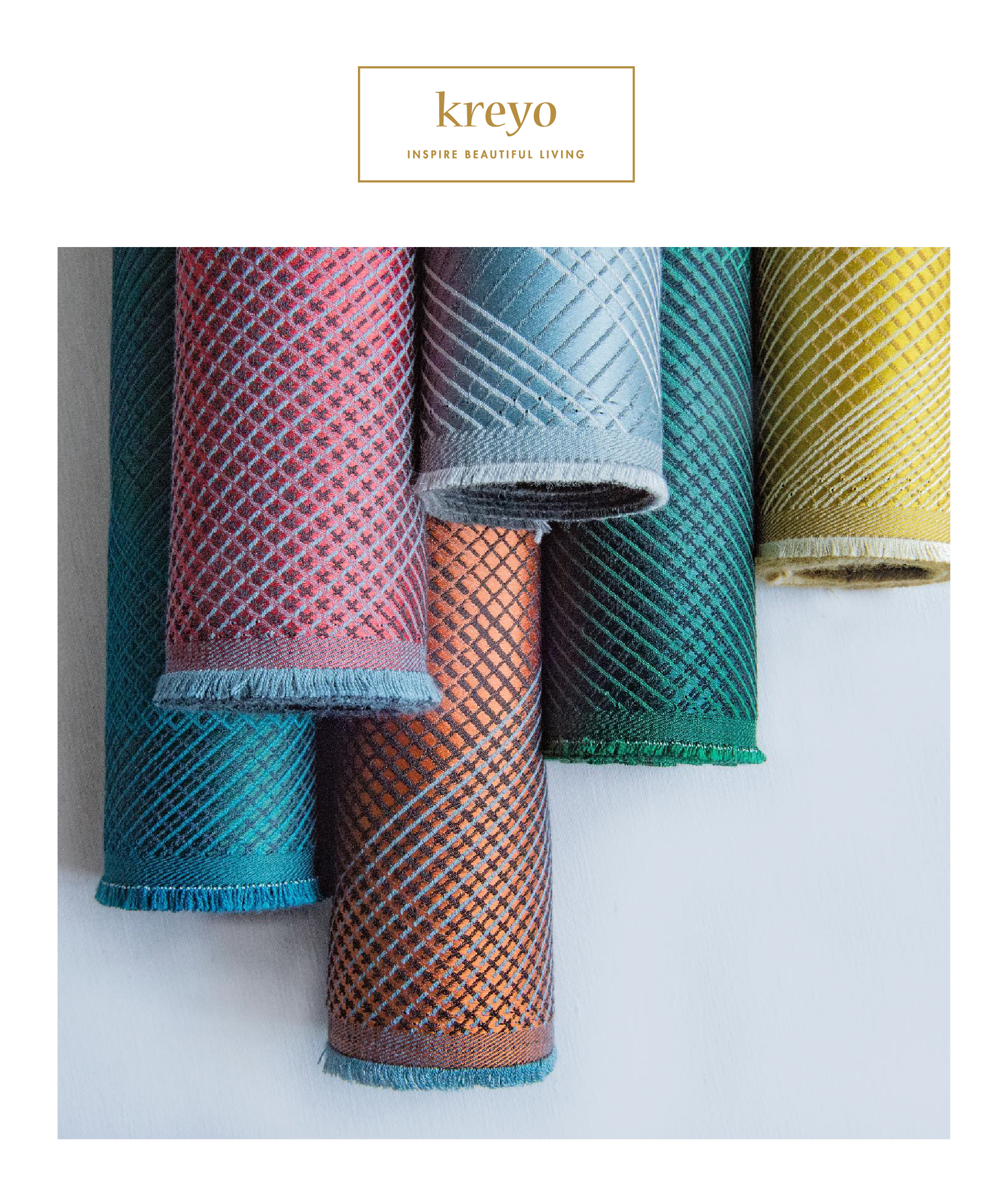 Kreyo luxury draped fabric