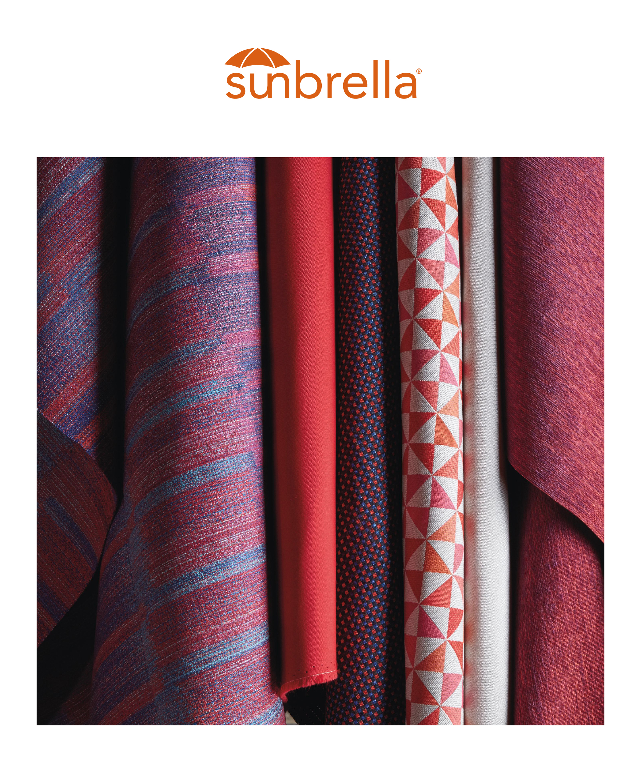 Sunbrella outdoor performance fabric